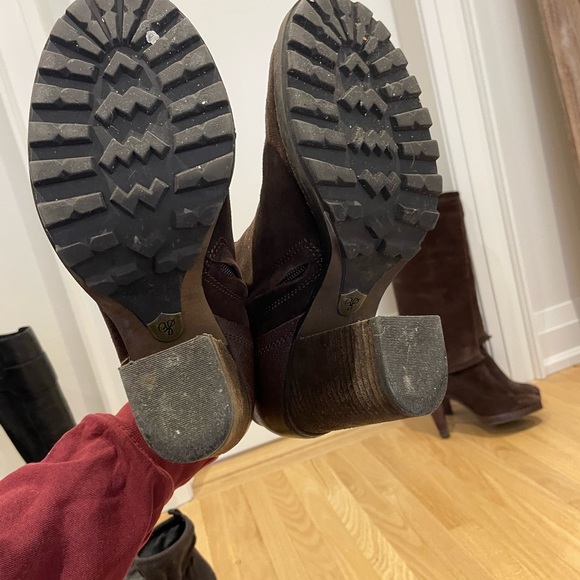 Sam Edelman suede and leather boots - Picture 4 of 4